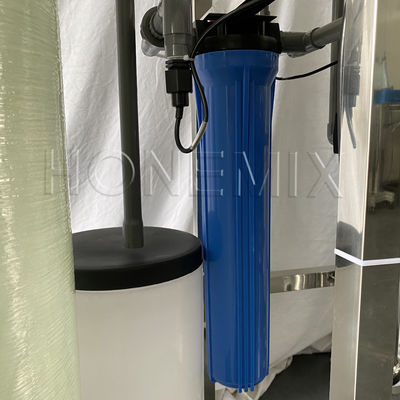 یک مرحله کارخانه تصفیه آب RO FRP دستگاه اسموز معکوس اتوماتیک