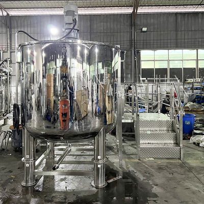 صنعت لباسشویی ماشین صابون شوینده 3000L فولاد ضد زنگ