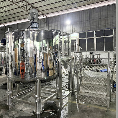 صنعت لباسشویی ماشین صابون شوینده 3000L فولاد ضد زنگ