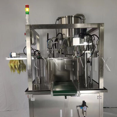 1.5KW ماشین بسته بندی خودکار دو سر پر کردن پیچ ماشین پوشش