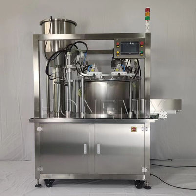 1.5KW ماشین بسته بندی خودکار دو سر پر کردن پیچ ماشین پوشش