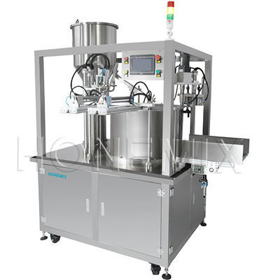 1.5KW ماشین بسته بندی خودکار دو سر پر کردن پیچ ماشین پوشش