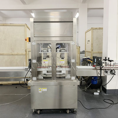 چهار سر کرم پر کردن ماشین ردیابی Servo پیستون Capping Machine