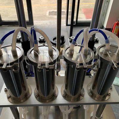تجهیزات ساخت عطر مایع چهار سر ماشین پر کردن خودکار عطر