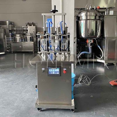 تجهیزات ساخت عطر مایع چهار سر ماشین پر کردن خودکار عطر