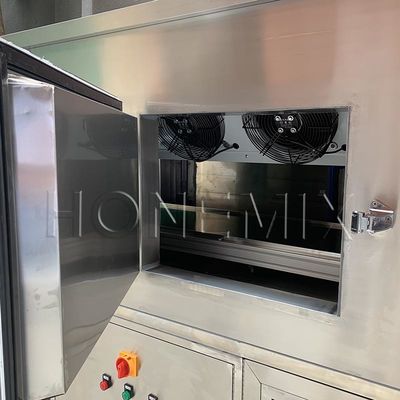 AC380V / 50Hz ماشین لبیک خودکار لوازم آرایشی لبیک تونل خنک کننده