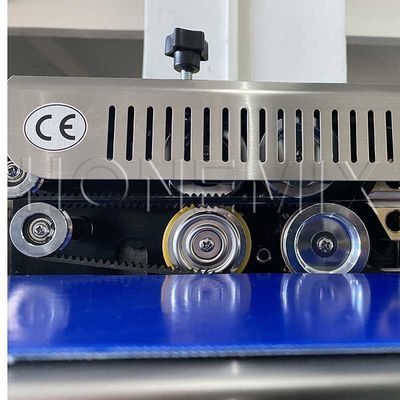 ماشین بسته بندی فلمی پلاستیکی افقی 600W گرمایش الکتریکی بسته بندی کیسه پلاستیکی